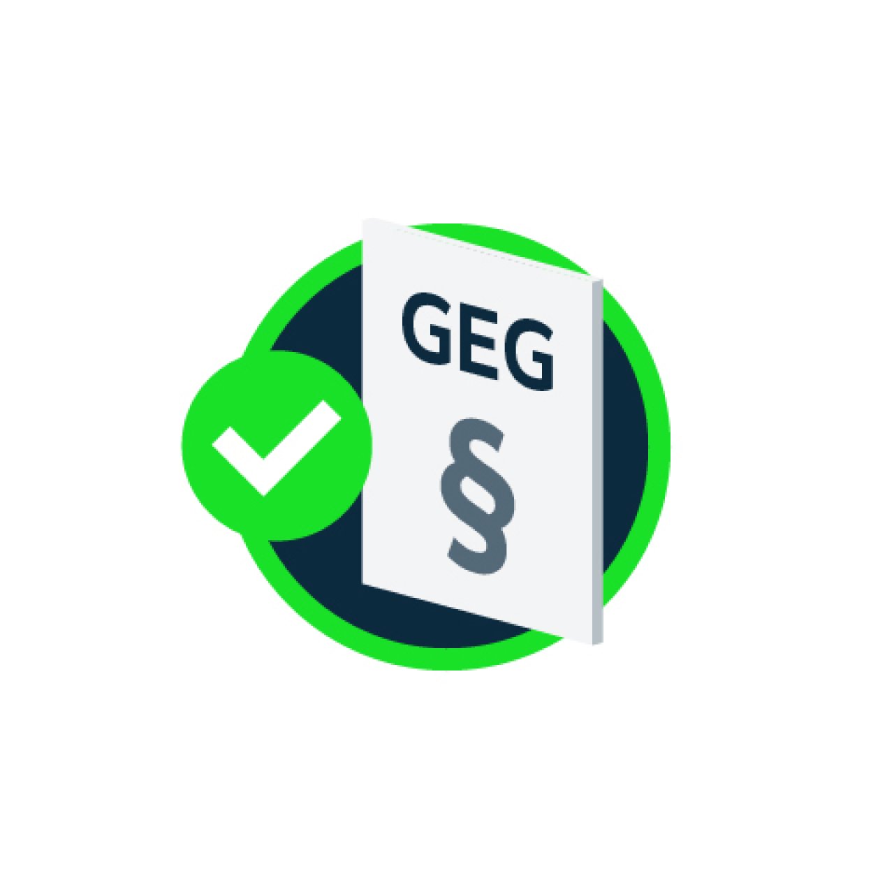 Icon, dass das GEG darstellt.