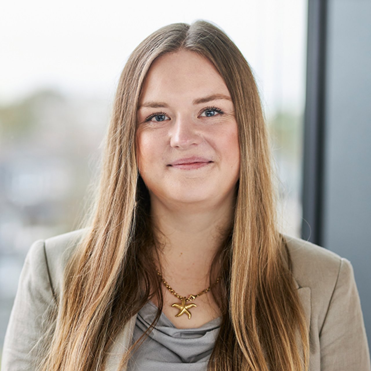 Ein Bild der Knauber Mitarbeiterin Amelie Rieke.